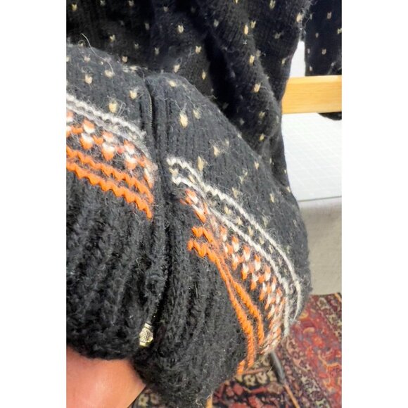 Disegna d'Italia Alpine Expedition Men's L Nordic Full-Zip Sweater Wool Blend - Picture 7 of 15